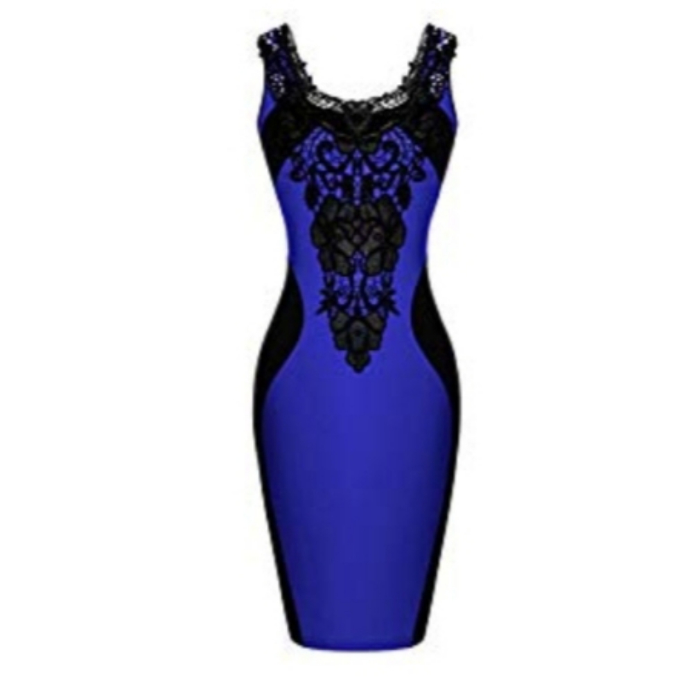 Sleeveless pencil dress